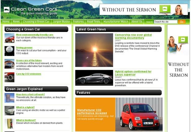 www.cleangreencars.co.uk